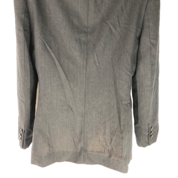 Charcoal 3 Button Blazer - Picture 5 of 6